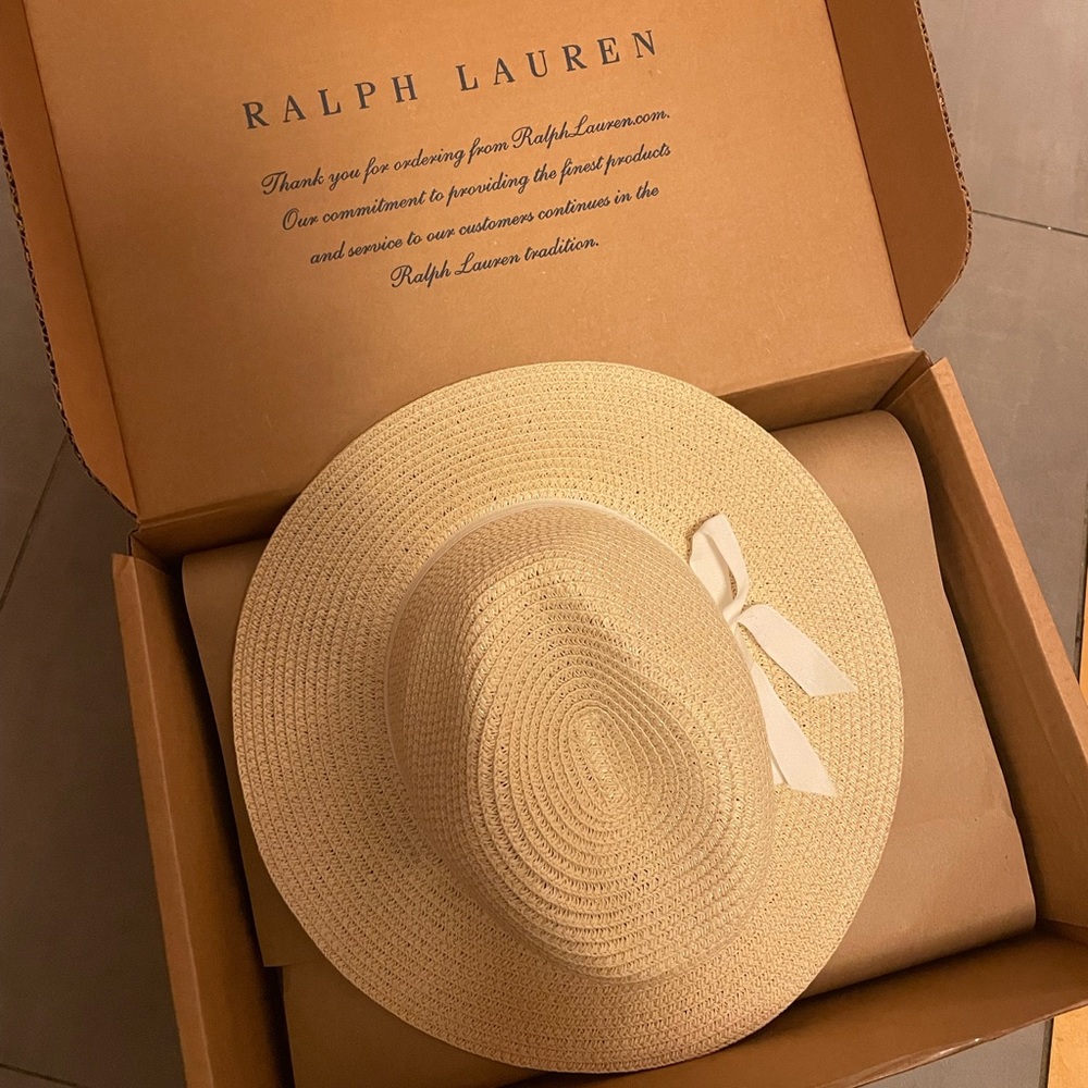 Ralph Lauren Straw Hat